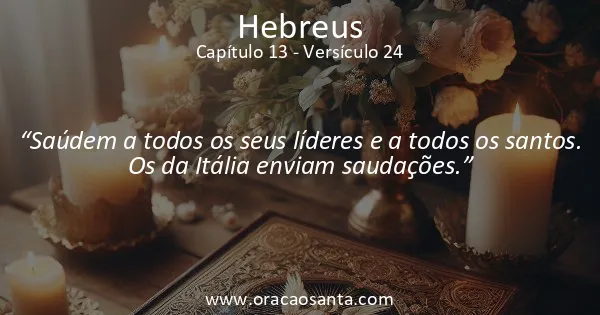 Hebreus 13:24