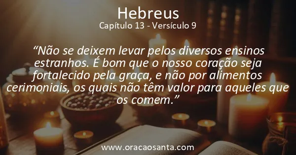 Hebreus 13:9