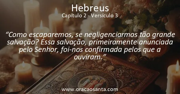 Hebreus 2:3