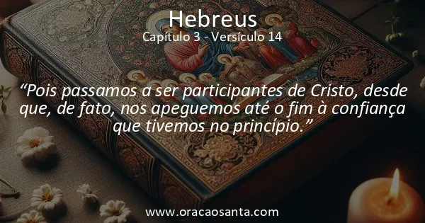 Hebreus 3:14
