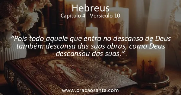 Hebreus 4:10