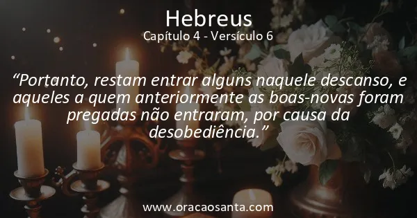 Hebreus 4:6