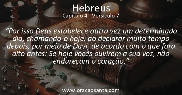 Hebreus 4:7