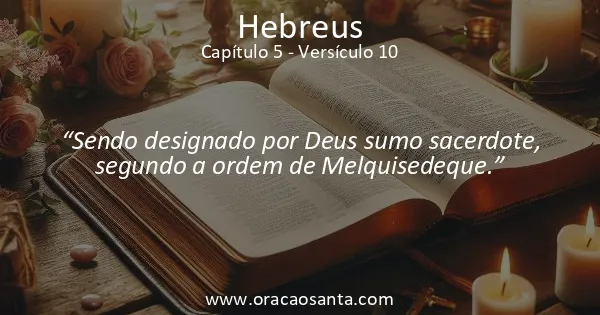 Hebreus 5:10