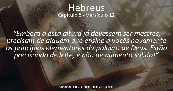 Hebreus 5:12
