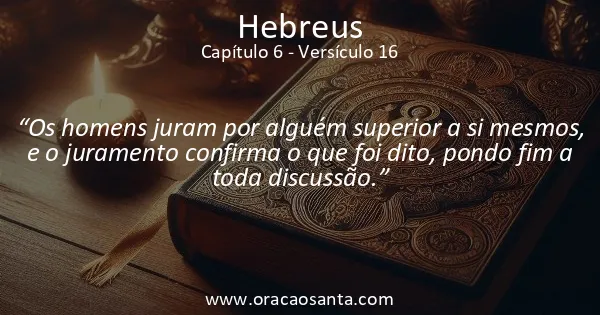 Hebreus 6:16