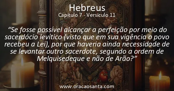 Hebreus 7:11