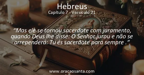 Hebreus 7:21