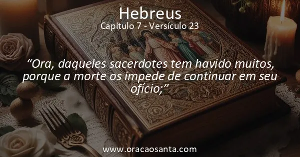 Hebreus 7:23