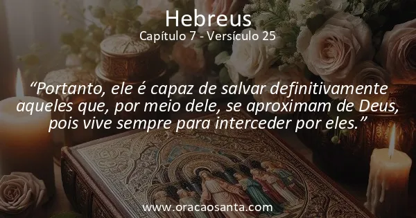 Hebreus 7:25