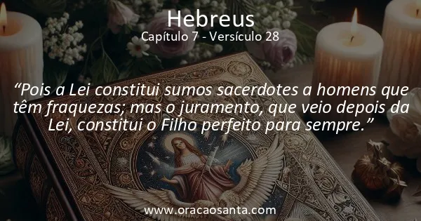 Hebreus 7:28
