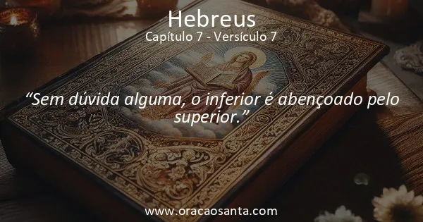 Hebreus 7:7