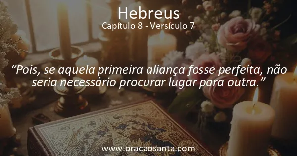 Hebreus 8:7