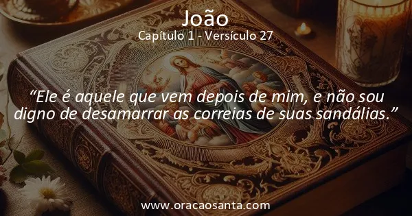 João 1:27