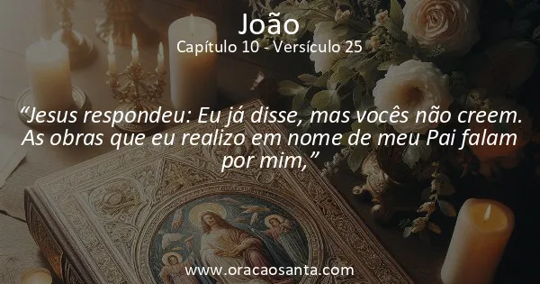 João 10:25