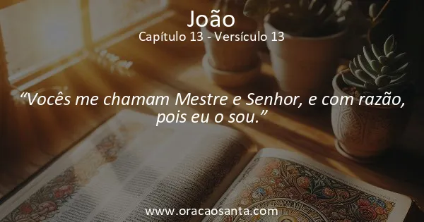 João 13:13