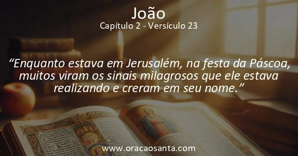 João 2:23