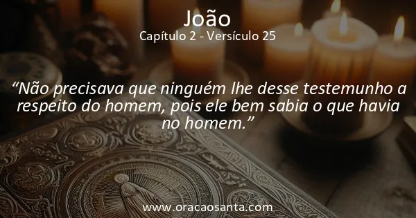 João 2:25
