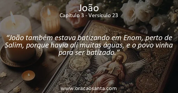 João 3:23