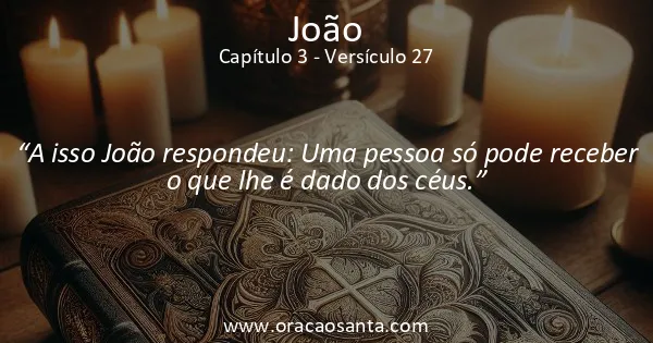 João 3:27