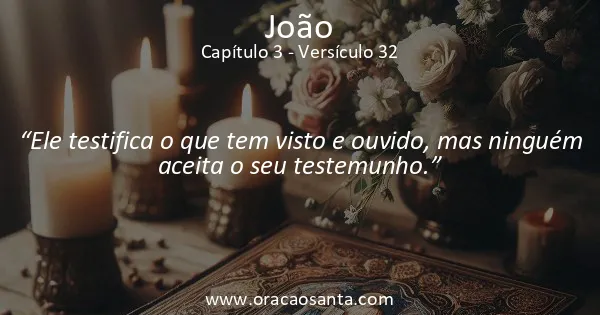 João 3:32