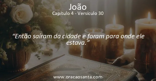 João 4:30