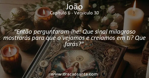 João 6:30