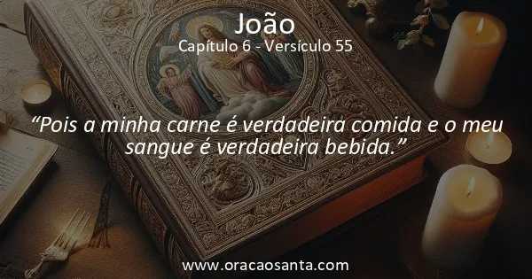 João 6:55
