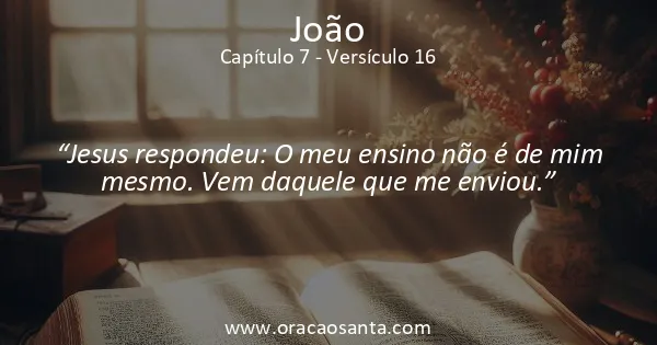 João 7:16