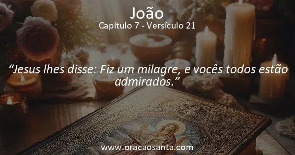 João 7:21