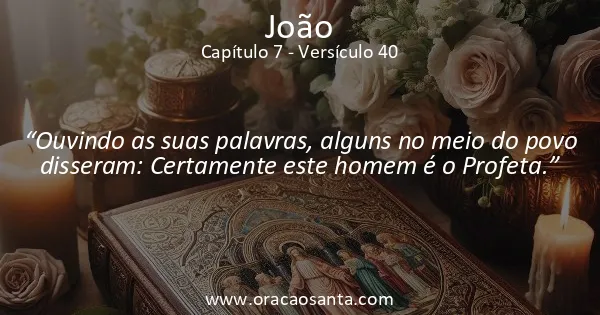 João 7:40