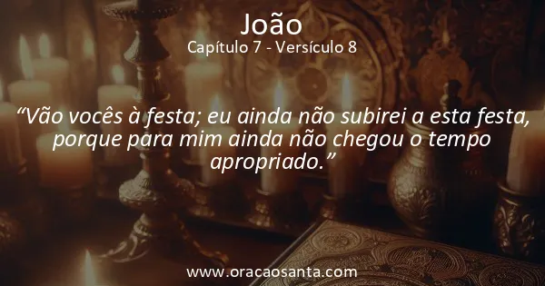 João 7:8