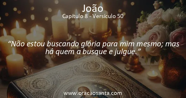 João 8:50
