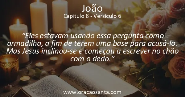 João 8:6