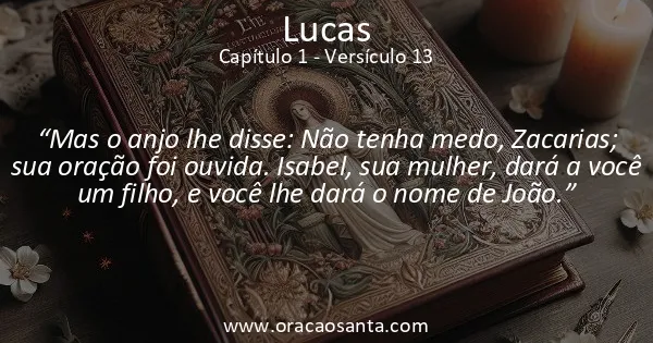 Lucas 1:13