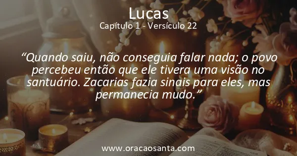 Lucas 1:22