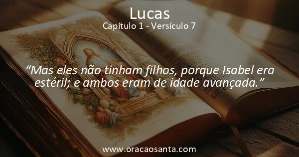 Lucas 1:7