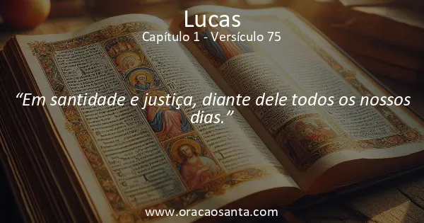 Lucas 1:75