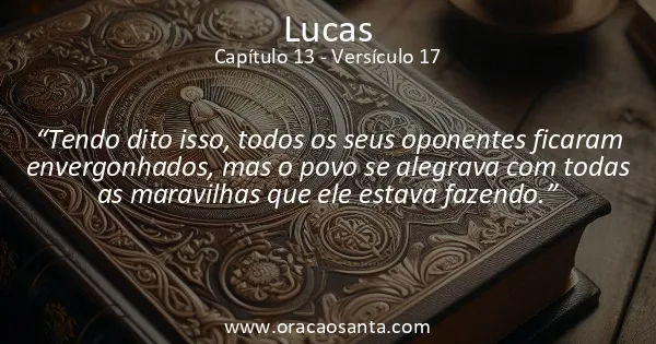 Lucas 13:17