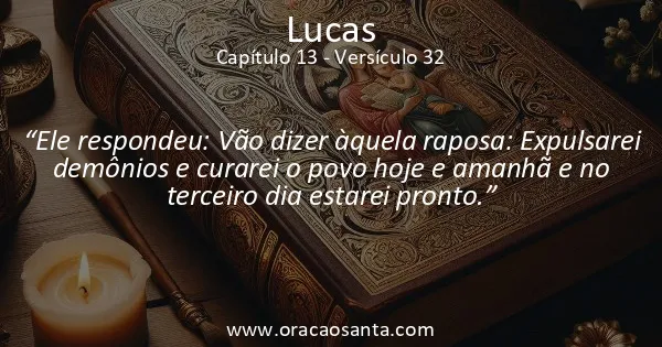 Lucas 13:32