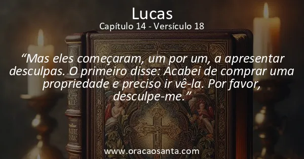 Lucas 14:18