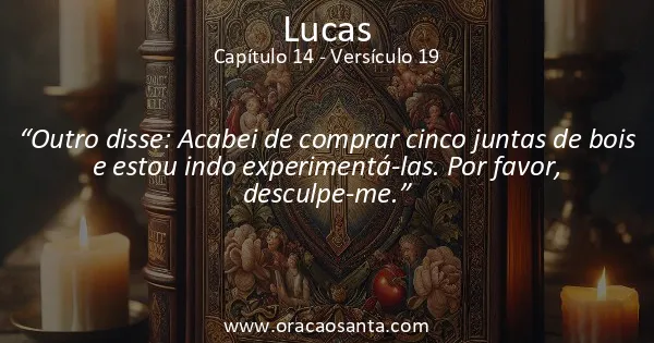 Lucas 14:19