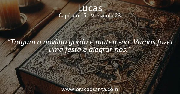 Lucas 15:23