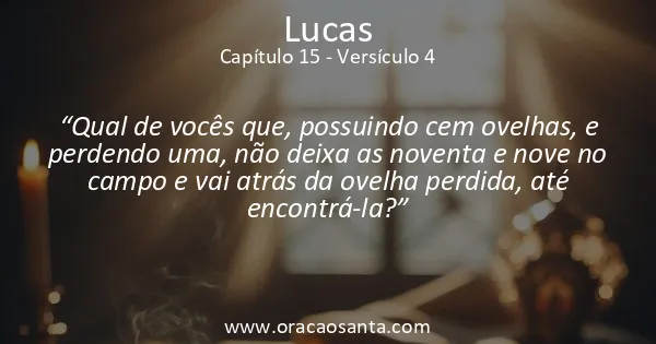 Lucas 15:4
