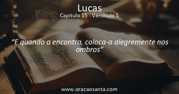 Lucas 15:5