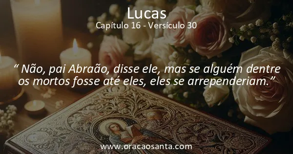 Lucas 16:30