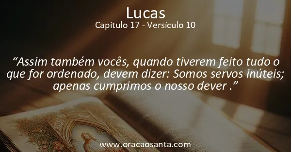 Lucas 17:10
