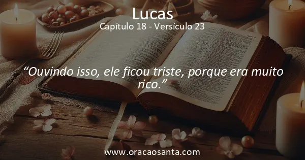 Lucas 18:23