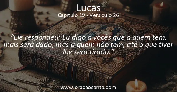 Lucas 19:26