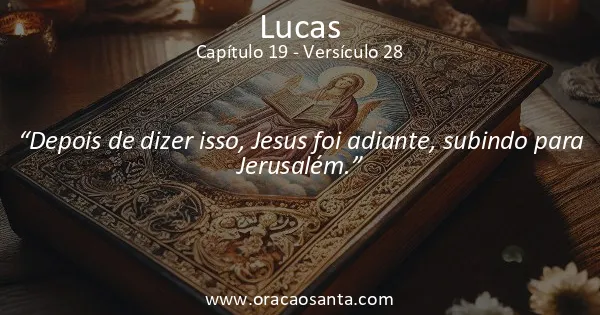Lucas 19:28